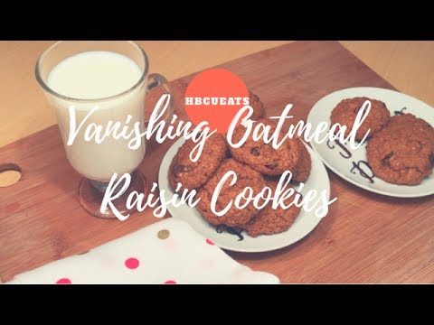 Vanishing Oatmeal Raisin Cookies!
