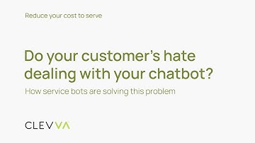 The Rise of Service Bots - CLEVVA