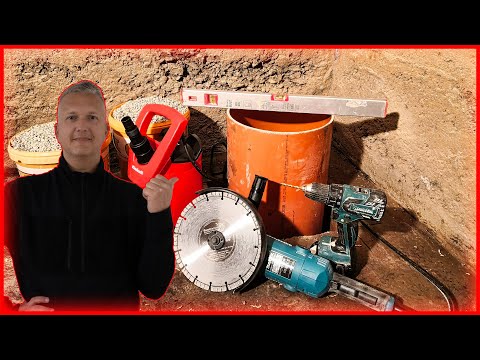 Drying out the basement - Pump sump | Building a seepage shaft