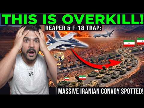 F-18 Spots Huge Iranian Convoy - Then THIS Happened  | CG Reacts