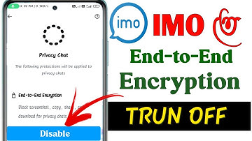 কিভাবে ইমো তে end to end encryption অপশন অফ করবেন || How to turn off end to end encryption on imo