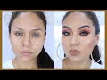 MAQUILLAJE PASO A PASO LOOK SEDUCTOR TONOS NARANJAS