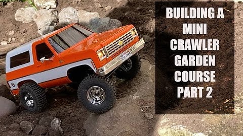 Building an RC Mini Crawler Garden Course - Part 2
