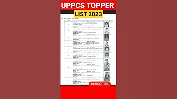 UPPCS TOP-10 TOPPER LIST 2023😍UPPCS TOPPER 2023😘 #shorts #uppcs #viral #trending #upsc  #ytshorts
