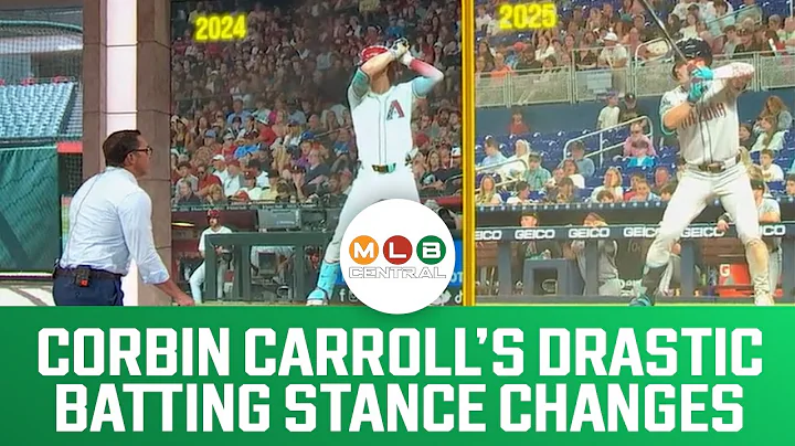 Corbin Carroll's stance change from last year | MLB Central