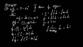 FORMATION OF ORDINARY DIFFERENTIAL EQUATIONS UNDER METHOD OF DIRECT INTEGRATION