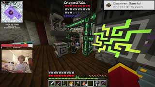 Did some chill building in the Infinity Nova Modpack Pt3 (VOD)