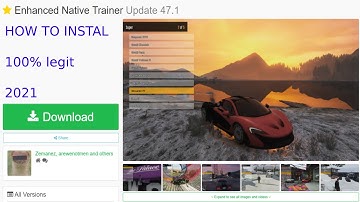 How to install Enhanced Native Trainer GTA V Single Player mod 2021 | GTA MODS