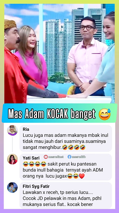 Ternyata Mas Adam Lucu, Kocak Banget Bikin Ketawa Ngakak #lucu #ngakak #kocak