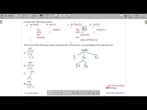 GATE 2023 | C PROGRAMMING | RECURSION | GATE TEST SERIES | SOLUTIONS ADDA | EXPLAINED BY VIVEK