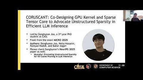 [REFAI Seminar 12/11/25] From Sparse Pattern to Smart Acceleration: ML Methods for Future of Compute