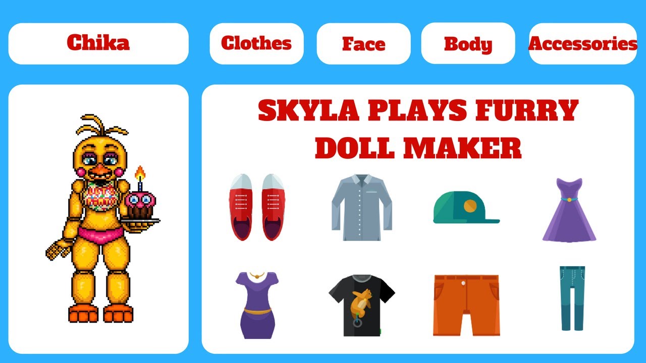 Animatronic Doll Maker! - Skyla Plays: Furry Doll Maker 