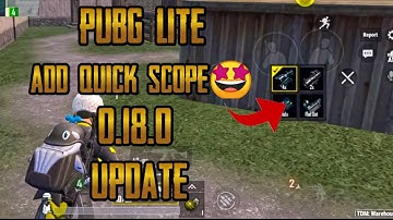 Pubg lite How to enable Quick Scope/in Malayalam by MALLU GAMER