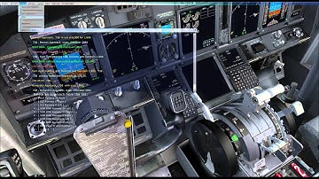 FSX PMDG 737-800 NGX ILS approach to Manchester P1