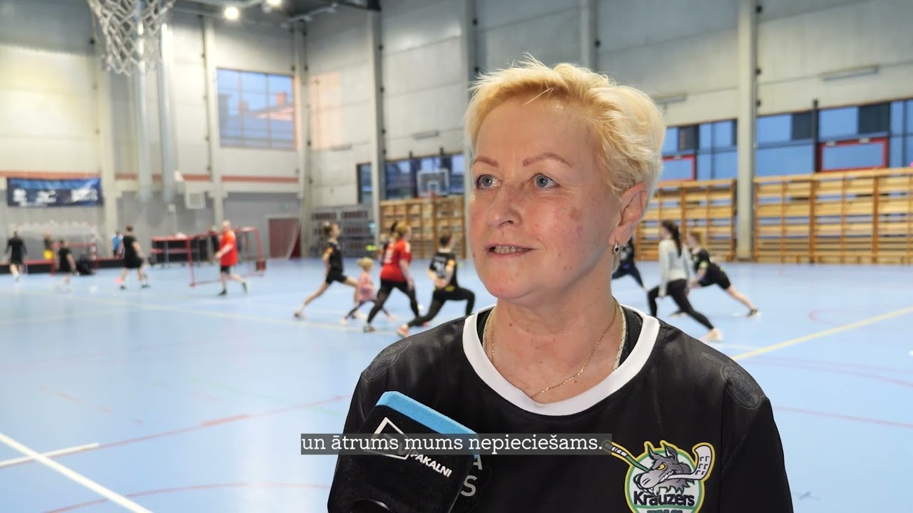 Neticamā ātrumā Talsos izveidojas sieviešu florbola komanda