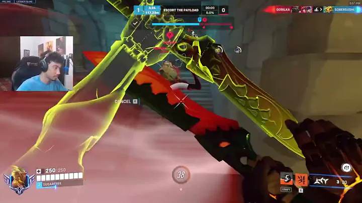 SSG Sugarfree INSANE GENJI CARRY! Overwatch 2 Season 16 Ranked!