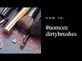 How To Clean Your Makeup Brushes FAST!