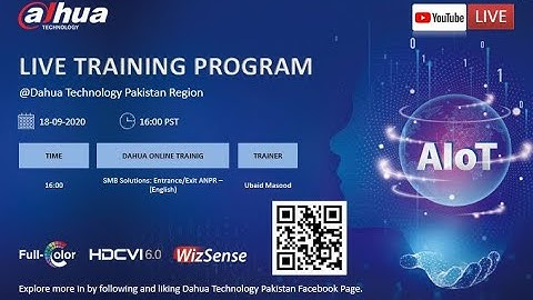 Dahua Entry/Exit ANPR Solution for Vehicles | Training | English