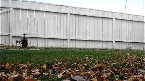 Trex 500 unstable hover.MOV