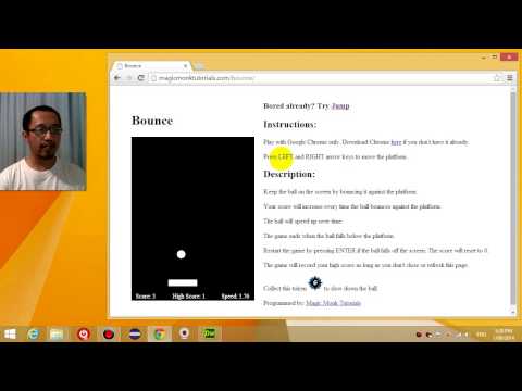 One Word Arcade Game 1 - Bounce