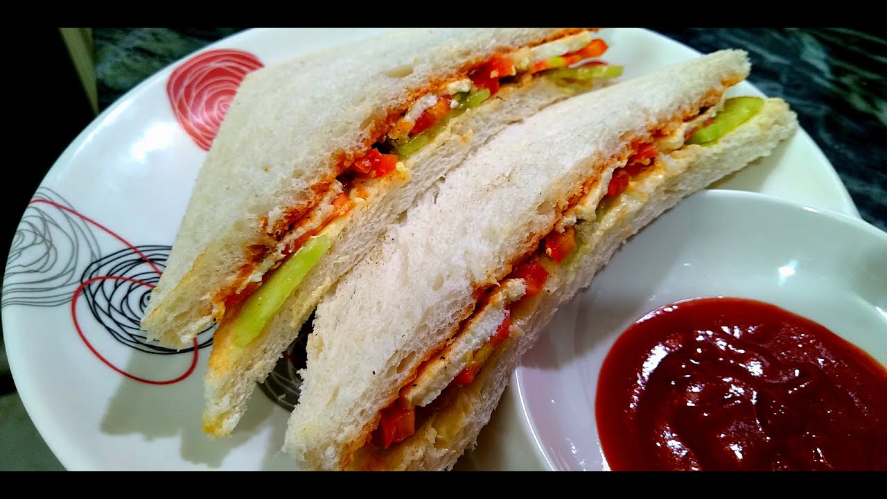 Sandwich Recipe Veg Sandwich Recipe Garden Sandwich How to make