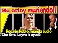 Sale a la luz audio de Rosario Robles en la prisión: Cada día que paso en prisión me estoy muriendo.