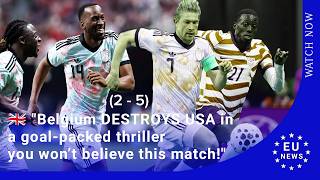 Belgium vs USA 5-2 _ Full Match Highlights & All Goals | usa vs belgium march 2026