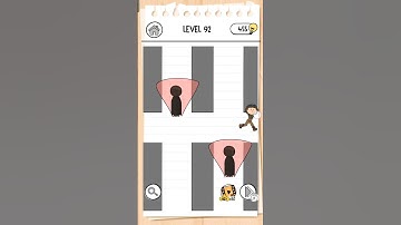 Brain Test 3 Level 92 Walkthrough Solutions #shortsvideo