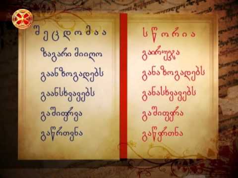 გავუფრთხილდეთ მშობლიურ ენას! 16