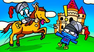 We Drift Horses, Shoot Guns, and Become Great Knights in Knightfall: A Daring Journey!