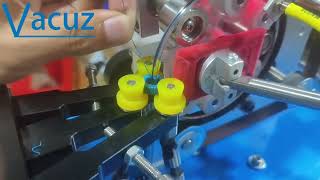 0.3Mm 100T Semi Automatic 4 Inches Differential Mode Toroidal Inductor Coil Belt Winding Machine