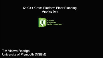 Qt C++ Cross Platform Floor Planning Application