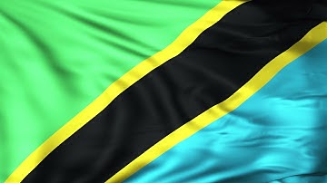 Tanzania Flag Animation | 4k | Flags of the World