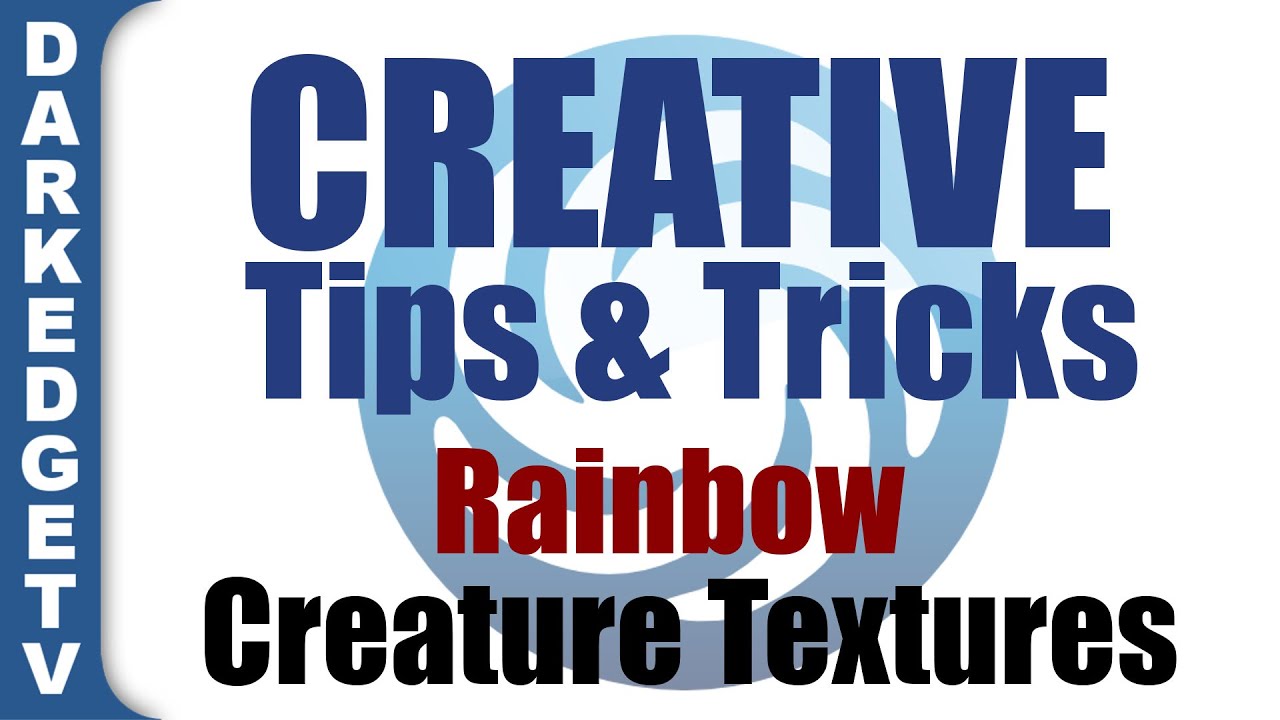 Rainbow Creature Textures | SPORE Tips & Tricks