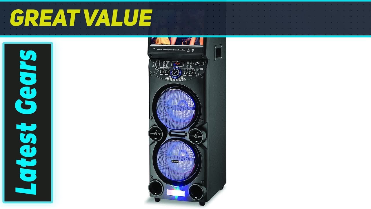 Supersonic IQ-5910DJWK: The Ultimate Party Speaker System