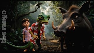 #episode1| Rango vs Jungle 😱 | Shatoormurg Ka Anda | Hindi Animated Story | #ai #aistory 