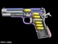 Как работает автоматика в пистолете кольт /How it works in the automatic pistol Colt