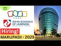 🔥 ZOHO Schools MARUPADI Hiring! | Career Relaunch for Women| Full Details