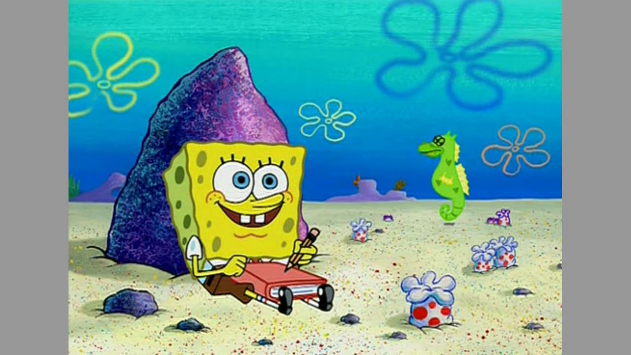 Spongebob edition. Spongebob scratch.