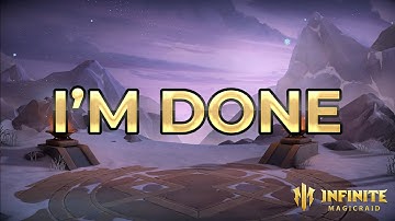 I Quit - Infinite Magicraid is Corrupt (Gandalf & DH Exposed)