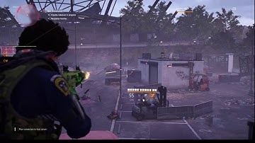 The Division 2 Campaign - Foggy Bottom Taxi Graveyard Control Point