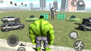 The hulk Vs Alien army || Indian bike driving 3d game  screenshot 1