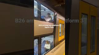 #shorts Circle via Town Hall service arriving into platform 3 Harris Park #sydneytrains #nswtrains