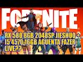 🔴RX 580 8GB 2048SP JIESHUO I5 4570 16GB AGUENTA FAZER LIVE?