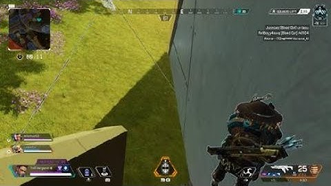 Apex Legends walking on invisible floating stairs????