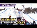 USA Makes Olympic History! Liz Lemley Wins Gold in Women’s Moguls