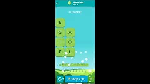 WordBrain 2 Nature Event Day 14 March 7 2021 Answers and Solutions
