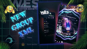 New Group Video Xml | World Editor Society Group Video 🔰| Alitemotion  xml File||@তাকওয়ার_ছোঁয়া90