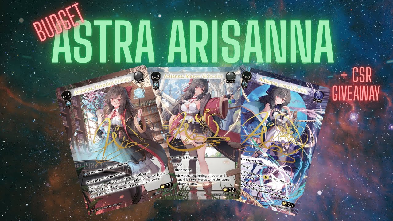 Astra Arisanna can be cheap? I Grand Archive TCG