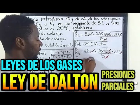 Presion parcial de gases